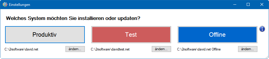 Installationspfad auswählen